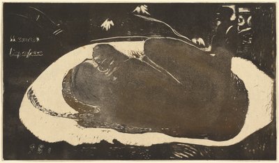 Manao Tupapau (Ze wordt achtervolgd door een geest) door Paul Gauguin