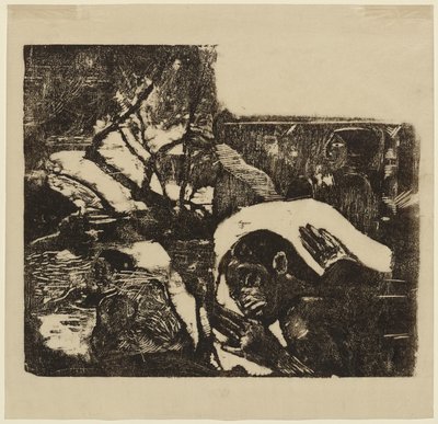 Manao Tupapau door Paul Gauguin