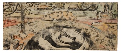 Manao tupapau (Zij denkt aan de geest of De geest denkt aan haar) door Paul Gauguin