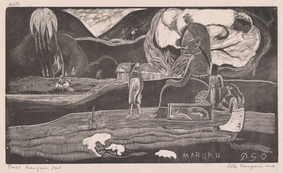Maruru door Paul Gauguin