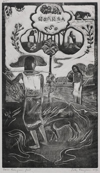 Noa Noa: Noa Noa Geurige Geur, 1893-94 door Paul Gauguin