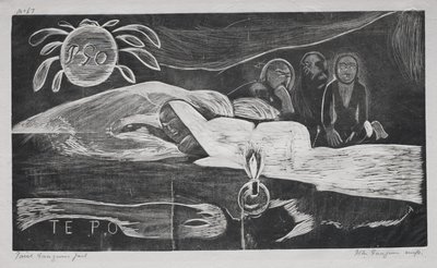 Noa Noa: Te Po Eeuwige Nacht, 1893-94 door Paul Gauguin