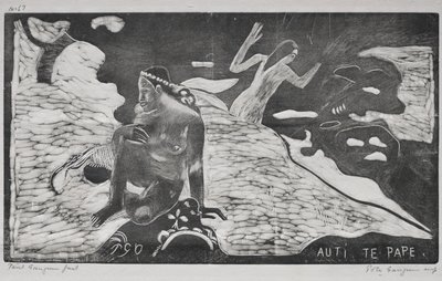 Noa Noa: Vrouwen bij de Rivier Auti Te Pape door Paul Gauguin