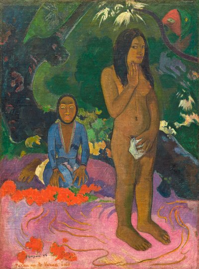 Parau na te Varua ino (Woorden van de Duivel) door Paul Gauguin