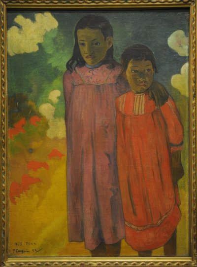 Piti Teina door Paul Gauguin