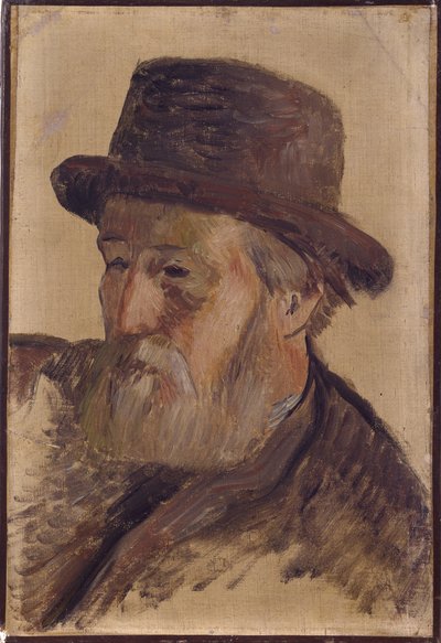 Portret van een Man, c.1880 door Paul Gauguin