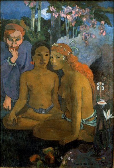 Primitieve verhalen. Jonge Tahitianen en de Franse dichter van Nederlandse afkomst Jacob Meyer de Haan door Paul Gauguin