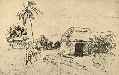 Schets, 1936 door Paul Gauguin