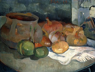 Stilleven met Kalebassen, 1889 door Paul Gauguin