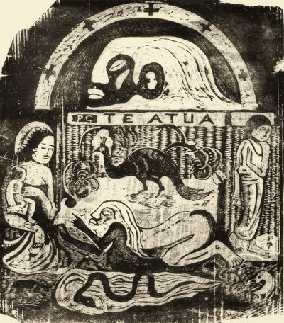 Te Atua door Paul Gauguin