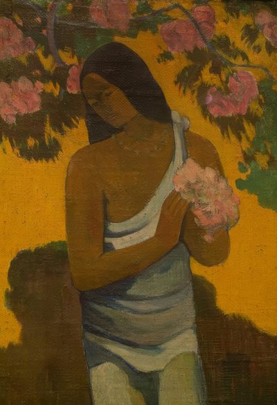 Te avae no Maria door Paul Gauguin