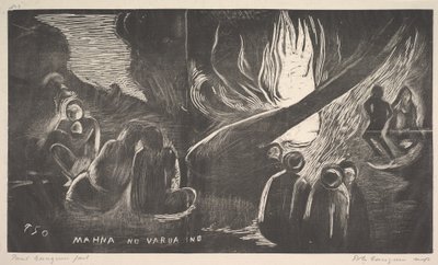 De Duivel Spreekt, 1893-94 door Paul Gauguin