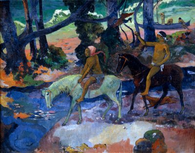 De Ford De Vlucht, 1901 door Paul Gauguin