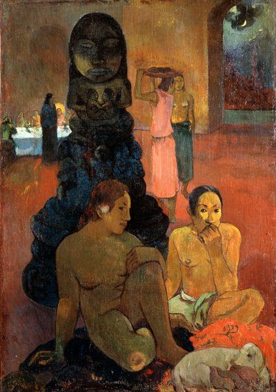 De Grote Boeddha, 1899 door Paul Gauguin
