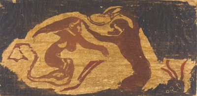 De Zeemeermin en de Aap door Paul Gauguin