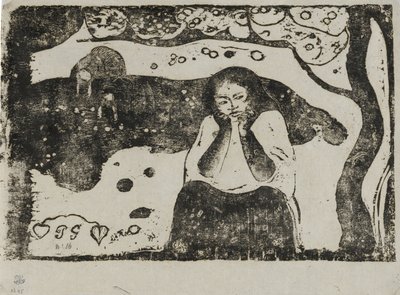 Onbekend schilderij door Paul Gauguin