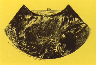 Volpini Suite: Dramas van de Zee Les Drames de la Mer, 1889 door Paul Gauguin
