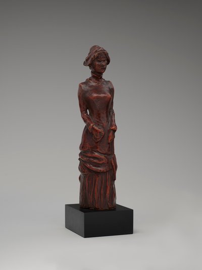 Wandelende vrouw door Paul Gauguin