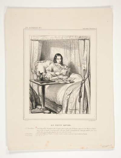 1e Feuilleton door Paul Gavarni