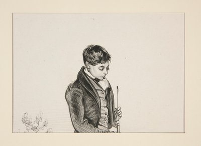 Alfred Feydeau door Paul Gavarni