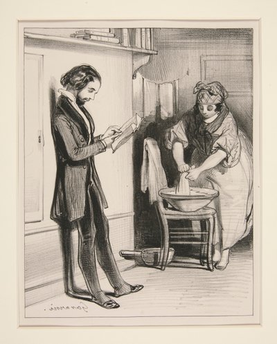 Artikel 212 van het Burgerlijk Wetboek door Paul Gavarni