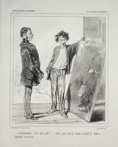 Baliverneries Parisiennes door Paul Gavarni