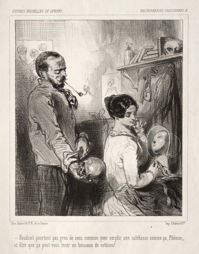 Baliverneries Parisiens door Paul Gavarni