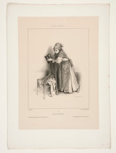 Claudine door Paul Gavarni