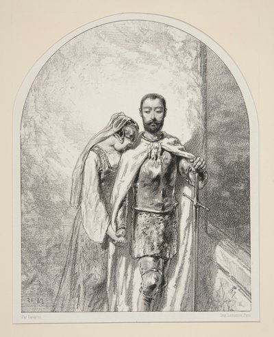 Chanson de Barberine door Paul Gavarni