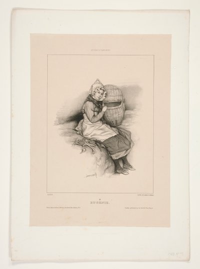 EUGENIE door Paul Gavarni
