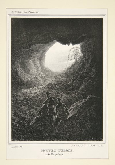 GROTTE D door Paul Gavarni