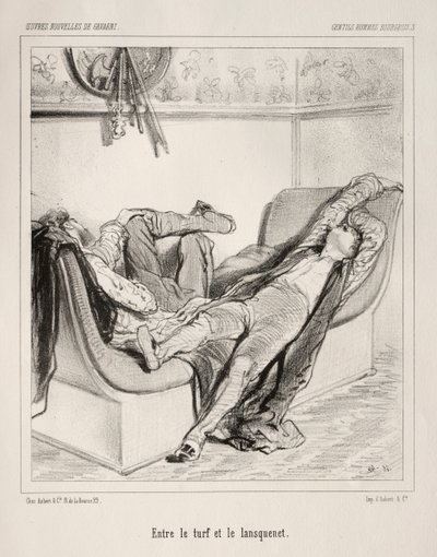 Gentils Hommes Bourgeois door Paul Gavarni