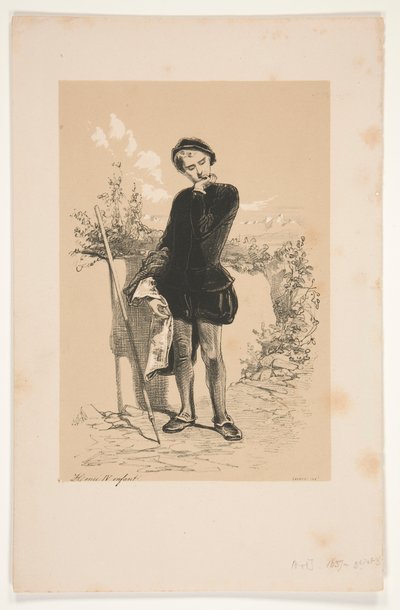 HENRI IV KIND. door Paul Gavarni