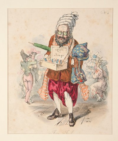 JEW. - JUIF. door Paul Gavarni
