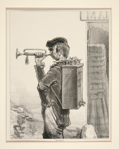 LE MARCHAND DE ROBINETS door Paul Gavarni
