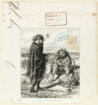 Les Propos de Thomas Vireloque: De mens, het meesterwerk van de schepping door Paul Gavarni