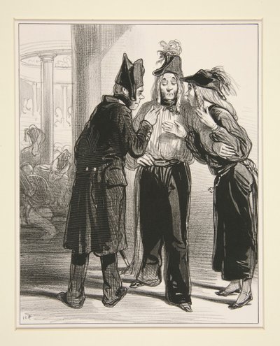 Nr. 32 - Zwijg, snotneus, laat ze praten door Paul Gavarni