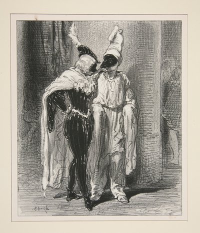 Plesenthe, wil je door Paul Gavarni