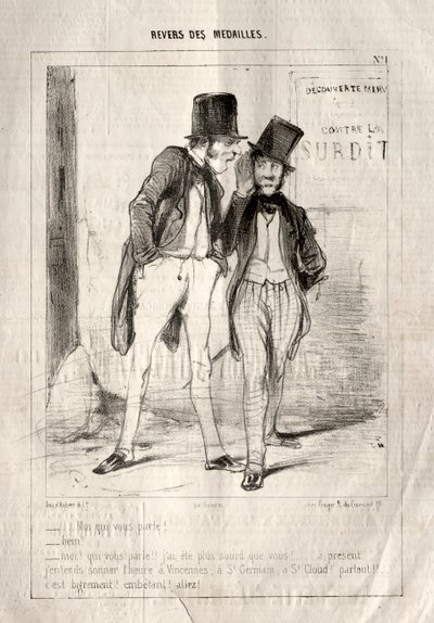Revers des Médailles door Paul Gavarni