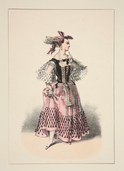 MEVROUW. door Paul Gavarni
