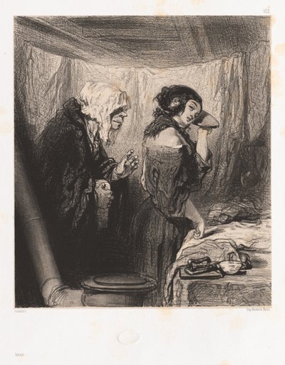 De duivel door Paul Gavarni