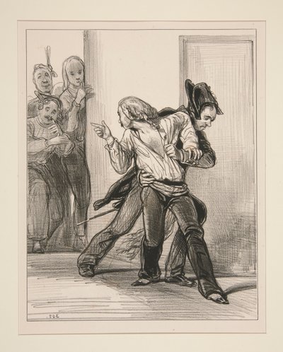 Toi, je te repigerai! door Paul Gavarni