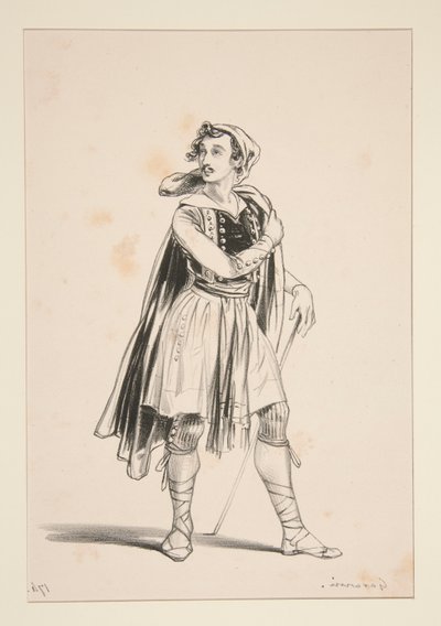 VALENCIEN. Bonnet de laine door Paul Gavarni