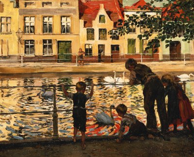 De Zwanen Voeren door Paul Graf