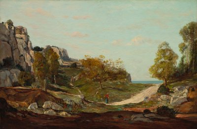 Landschap bij Saint-André, Nabij Marseille door Paul Guigou