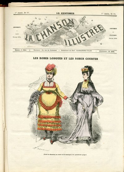 La Chanson illustrée (tijdschrift), nummer 19 door Paul Hadol