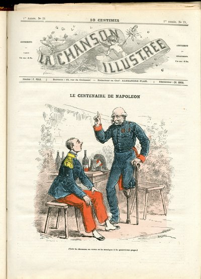 La Chanson illustree (tijdschrift), nummer 21 door Paul Hadol
