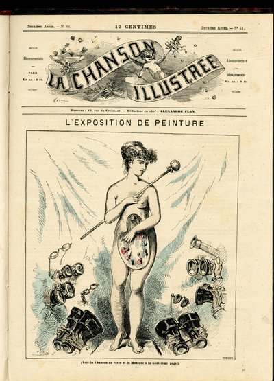 La Chanson illustree (tijdschrift), nummer 61 door Paul Hadol