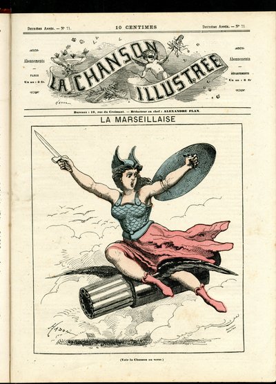La Chanson illustree (tijdschrift), nummer 71 door Paul Hadol