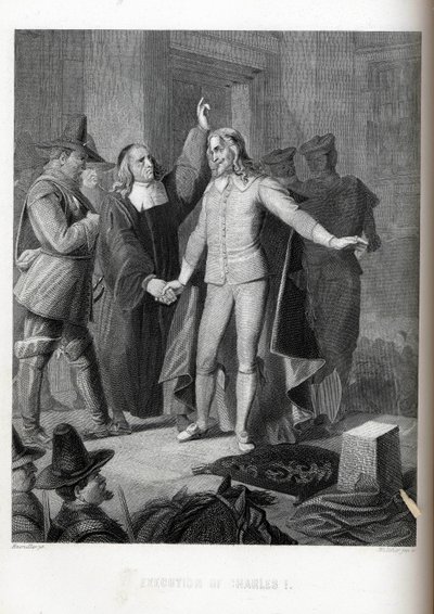 Executie van Karel I, 1882 door Paul Haendler